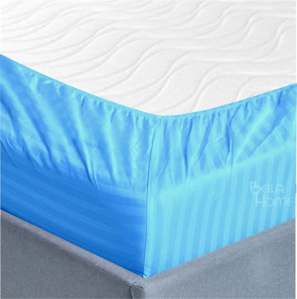 Sábana Ajustable o Resortada + Fundas azules - Image 3