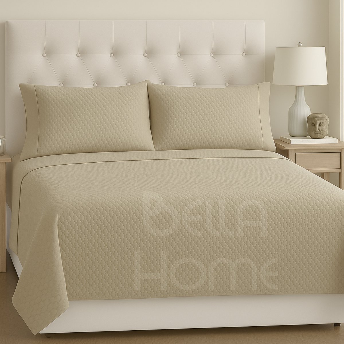 Juego De Sábanas Silky - Algodón Blanco - Image 15