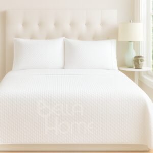 Juego De Sábanas Silky – Algodón Blanco