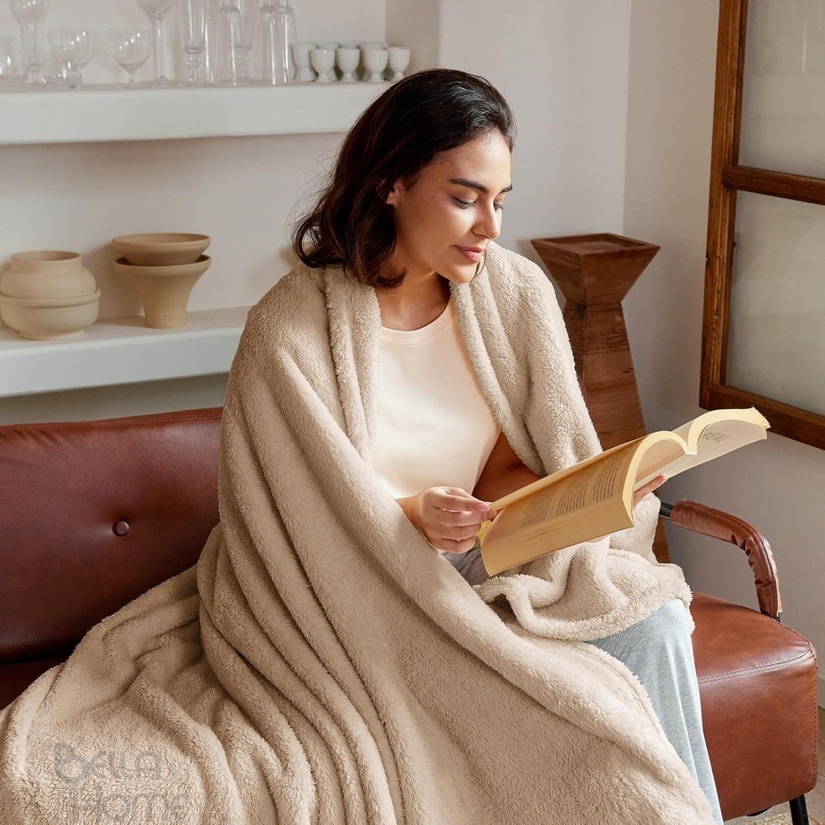 Cobija Soft Térmica En Piel De Conejo Sintética – Bella Home - Image 22
