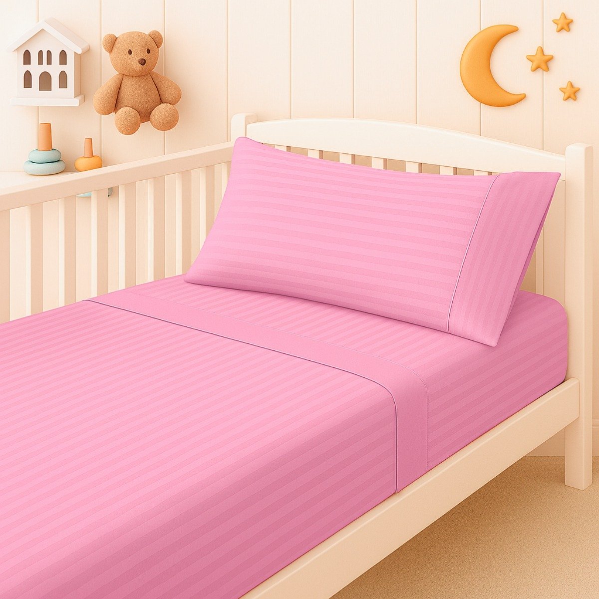 Juego De Sábanas Infantiles Stripes + Fundas - Image 7