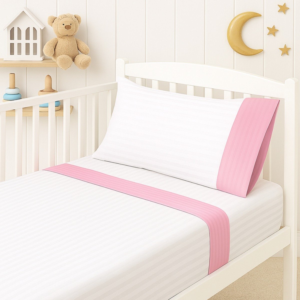 Juego De Sábanas Infantiles Stripes + Fundas - Image 4