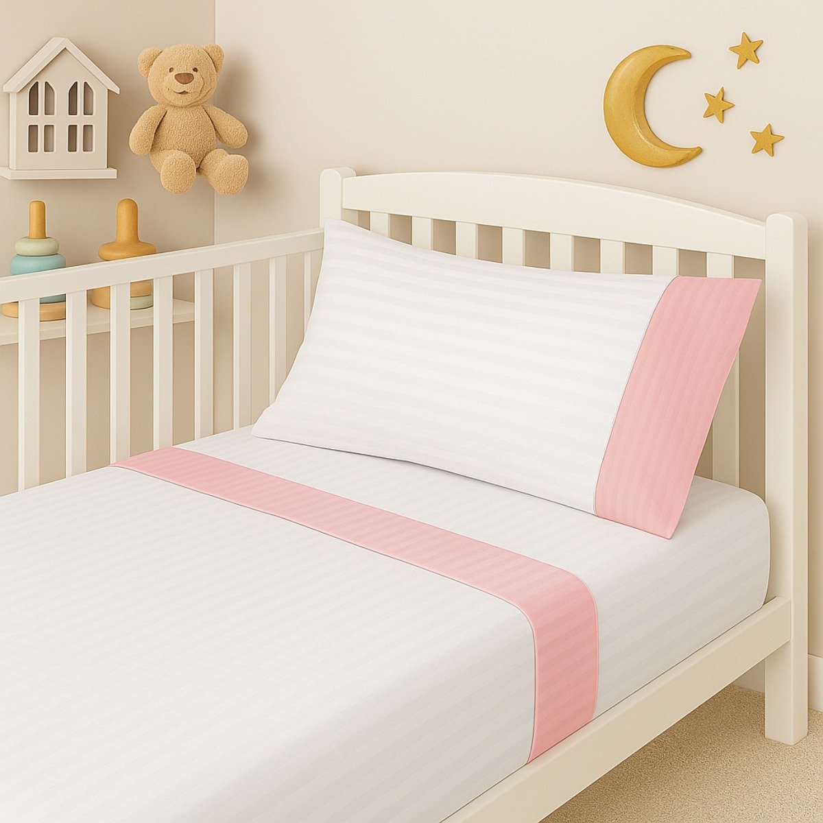 Juego De Sábanas Infantiles Stripes + Fundas - Image 3